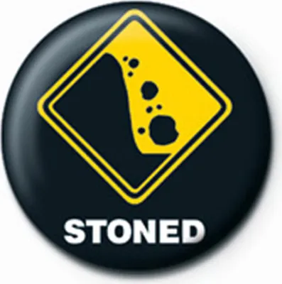Immagine prodotto di Divertimento - Distintivo a bottone - Stoned