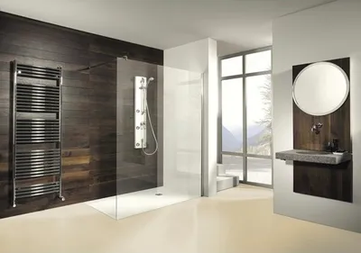 Produktbild von Walk In Duschwand Breuer Entra 120 cm Klarglas Profilfarbe silber