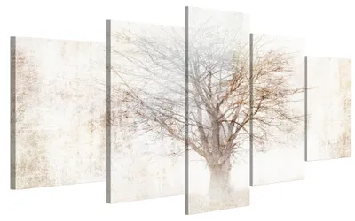 Produktbild von LUMASOUL Leinwand Bilder, Leinwandbild Natur Motiv, Wandbilder Holzrahmen, Bilder 100x50cm Baum Baum 07