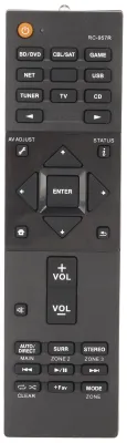 Imagen del producto de Control remoto de reemplazo para los receptores AV Pioneer VSXLX102, VSXLX302, VSX832, VSX932, VSX933, VSX LX102, LX302