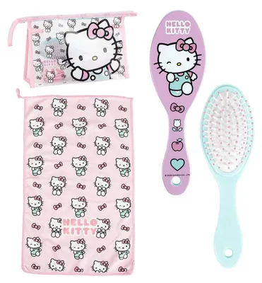 Image de CERDÀ - Original Hello Kitty Plecak Toaletowy z Przegrodami, Funkcjonalny i Stylowy