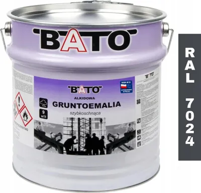 Zdjęcie produktu dla Gruntoemalia Alkidowa Szybkoschnąca Grafit Ral 7024 10L