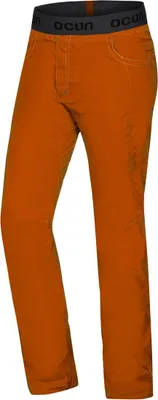 MÁNIA ECO Hose von Ocun in orange; geeignet für Klettern und Bouldern; mit elastischem Bund.