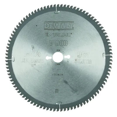 Obrázok produktu pre Kotúčová píla DeWalt stat. 305/30 mm 96TFZ - DT4290-QZ