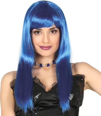 Produktbild von Guirca 4063 - GUIRCA Marineblaue Mähne Perücke GUIRCA