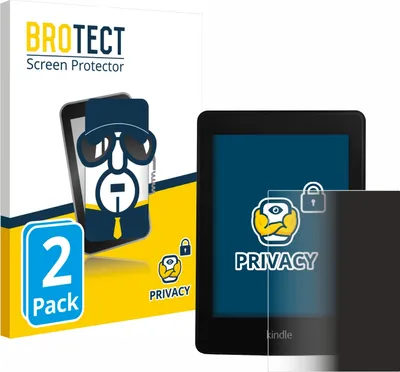 Produktbild von 2x BROTECT Sichtschutzfolie für Amazon Kindle Paperwhite 2013 Anti-Spy Privacy Sichtschutz Blickschutz Folie Blaulicht-Schutz
