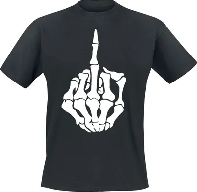 Produktbild von Sprüche T-Shirt Herren Fuck schwarz L