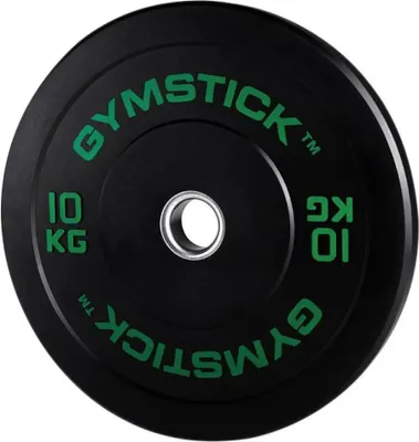 Obrázok produktu pre Gymstick Hi-impact 10 kg olympijský disk čierny 10 kg čierny 10 kg