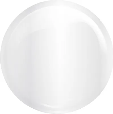 A single, clear image of a white, glossy sphere.