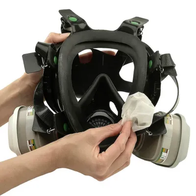 Produktbild von 3M Reinigungstücher für Lackiermasken 1 Pck. = 40Stk.