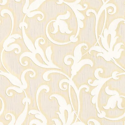 Produktbild von Profhome 954907-GU Textiloptik Tapete Barock matt creme beige gold 5,33 m2