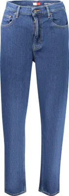 Obrázek produktu pro Udržitelné dámské mom jeans v modré barvě – ultra vysoký střih, 5 kapes