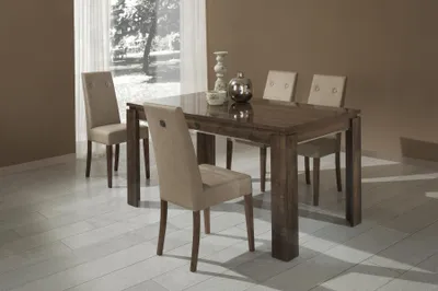 Productafbeelding van Eettafel, tafel, groep, eetkamer, woonkamer, hout, design, tafels, Italiaans meubilair
