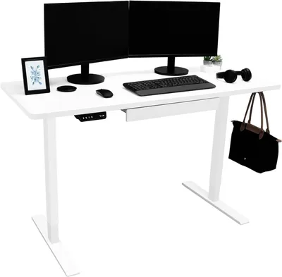 Obrázek produktu pro Elektrický výškově nastavitelný psací stůl - Stojací stůl - Pracovní stůl - Ergonomický stůl
