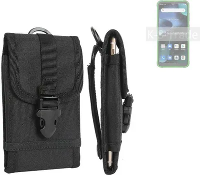 Produktbild von K-S-Trade Holster Handy Hülle kompatibel mit Blackview BV5200 Holster Handytasche Gürtel Tasche Schutz Hülle Robust Outdoor schwarz