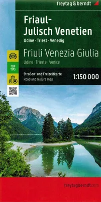 Productafbeelding van Friaul-Julische Venetie, wegen- en vrijetijdskarte, schaal 1:150.000, freytag & berndt