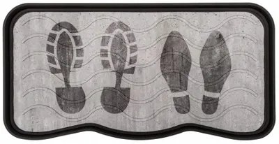 Obrázek produktu pro Univerzální plastový odkapávač na boty FOOTPRINT 38x75 cm MultiDecor