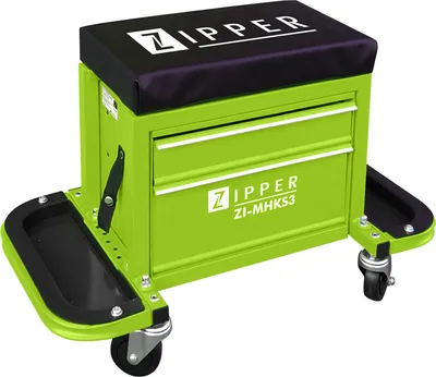 Immagine prodotto di ZIPPER ZI-MHKS3 sgabello per montaggio mobile Seduta dello sgabello imbottita con 2 cassetti