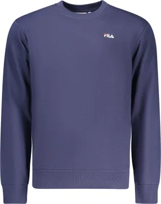 Produktbild von Herren Sweatshirt Blau – Baumwolle, Regular Fit, Stickerei