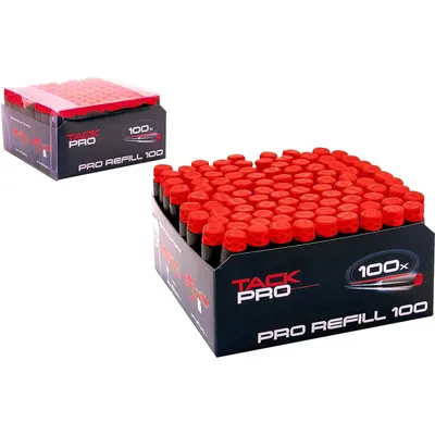Zdjęcie produktu dla Johntoy 31052 Tack Pro zestaw uzupełniający 100 rzutek