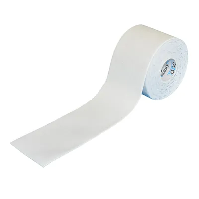 Produktbild von Tapefactory24 Getting Started Kinesiologie Tape 5cm x 5m weiß, Tapes Taping Klebeband Tapeverband Bandage wasserfest