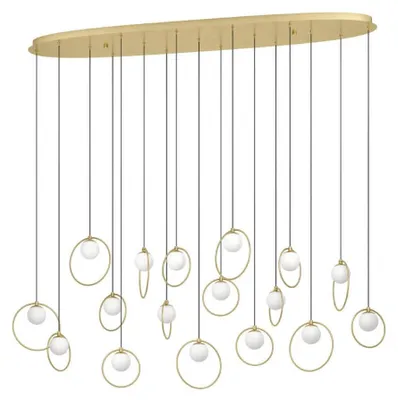 Zdjęcie produktu dla Owalna lampa wisząca Portocolom, 148 cm