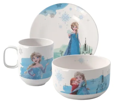Produktbild von Villeroy & Boch Disney Frozen Kindergeschirr-Set 3-teilig 280 ml