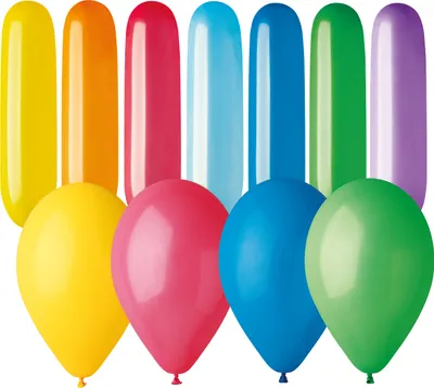 Produktbild von Ballon-Set - 50 sortierte Ballons