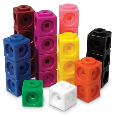 Zdjęcie produktu dla Zestaw edukacyjny MathLink Cubes 1000 - zestaw 100 sztuk