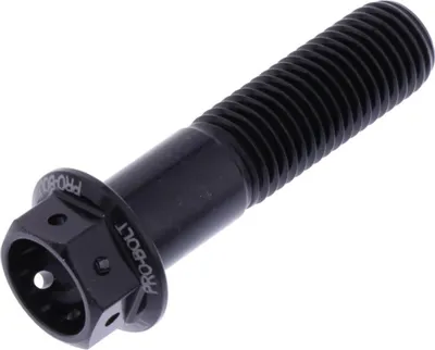 Obrázok produktu pre JMP 6-hranná skrutka M10x1,25 mm 40 mm hliníková pretekárska čierna