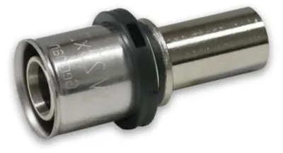 Produktbild von Pressfitting Rohr-Übergang auf Kupferrohr 20 x 2 - 18 mm vernickelt