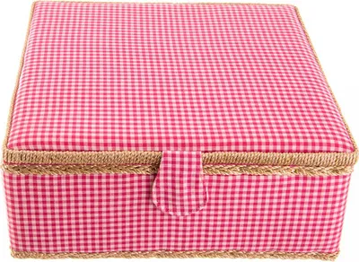 Produktbild von 1 Nähkästchen XL ohne Griff 33x33x15cm Nähkorb Nähkoffer Nähzubehör Motivwahl
