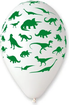 Produktbild von TEDDIES Aufblasbare Luftballons - Dinosaurier 5 Stk.