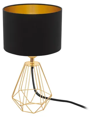 Immagine prodotto di Lampada Da Tavolo Carlton 2 Acciaio Ottone 1 Luce E14