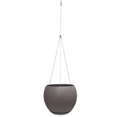 Produktbild von Poétic Blumenampel LUNE rund Durchmesser: 240 mm taupe