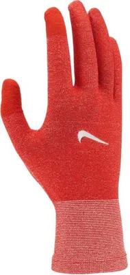 Image de Nike - Gants pour homme, jersey, course à pied, légers CS2634 (S) (Rouge)