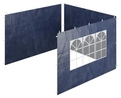 Produktbild von Pavillon-Seitenteile-Set, wetterfestes PE-Gewebe