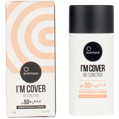Immagine prodotto di Crema solare protettiva per il viso Suntique I'm Cover Stick Spf 50 15 g