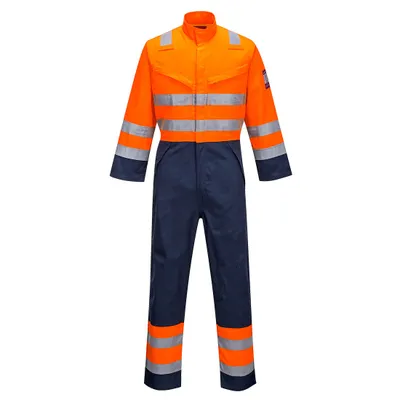 Produktbild von Portwest MV29 Modaflame RIS Overall, Marine/Orange Orange/Navy Gr. L
