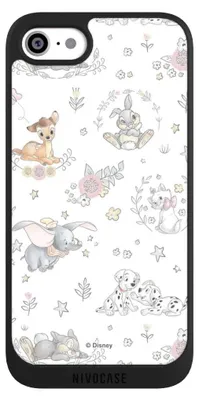 Produktbild von NIVOCASE Handyhülle für Apple iPhone SE (2022) Hülle NIVOpure Case Schwarz Bambi Disney Dumbo