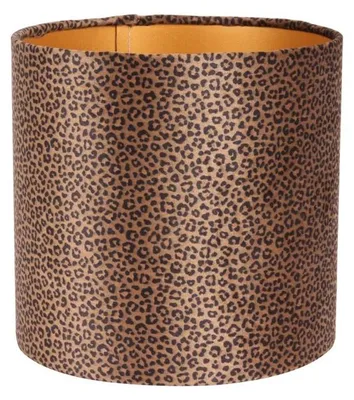 Obrázok produktu pre Stínidlo 20 cm - vzor leoparda - hnedé - látkové