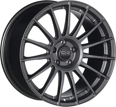 Produktbild von ALUFELGE OZ Racing SUPERTURISMO DAKAR 10x21 5x112 ET 46 MATT GRAPHITE SILVER LETTERING