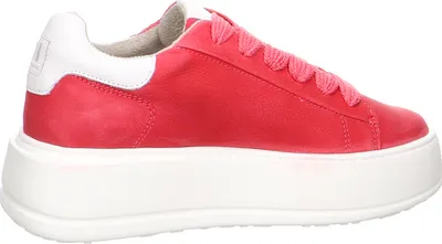 Image de Tamaris Femmes Baskets à plateforme en cuir rose