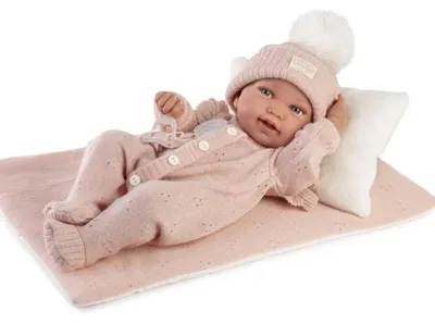 Produktbild von MuÑecas Antonio Juan Pipa Newborn Puppe Rosa Kinder Rosa One Size
