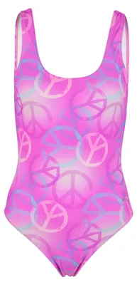 Produktbild von BECO the world of aquasports Badeanzug Peace mit trendigem Peace-Print pink 38
