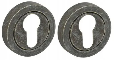 Image de Tupai 787-47 Rosette pour cylindre Argent antique Laiton