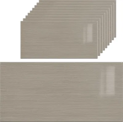Produktbild von Selbstklebende Wandpaneele 10er Set 30x60 cm – Wandverkleidung modern – flexibel zuschneidbar, pflegeleicht, wasserabweisend – Marmoroptik, Steinoptik, Holzoptik