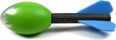 Produktbild von XXL Schaumstoff Wurfrakete Heuler 17cm Weich & Sicher Outdoor Wurfspiel für Kinder & Erwachsene
