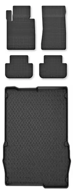 Obrázok produktu pre Vaničkové autokoberce + vaňa kufra pre: Citroen Berlingo II 2008-2018 2-miestna verzia 3 ks