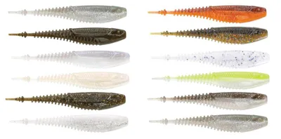 Produktbild von Rapala CrushCity Freeloader 10,5cm 8,5g - 6 Gummifische, Farbe:Green Shad